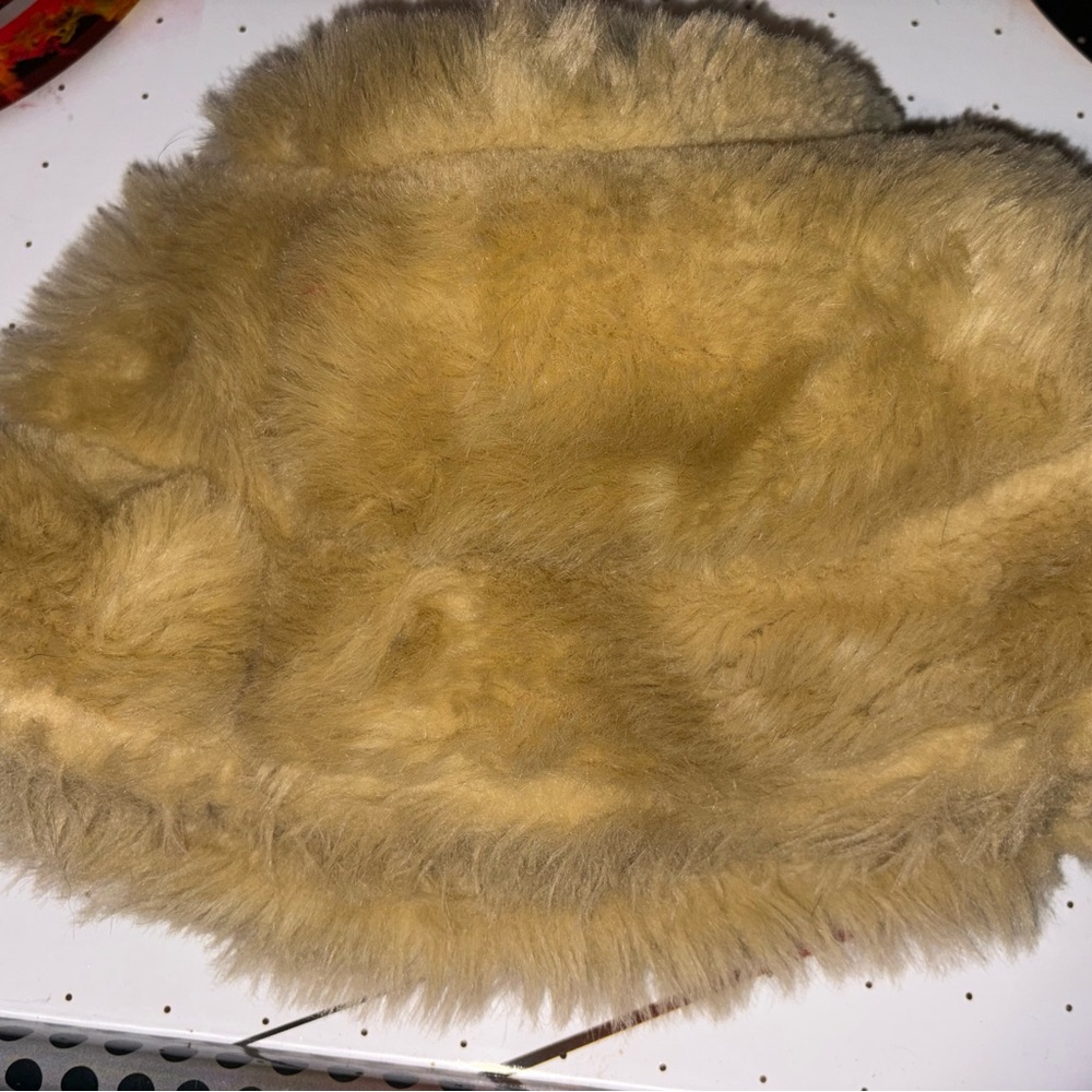 Faux Fur Trapper Hat with suede inside